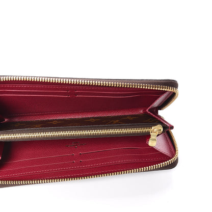 Louis Vuitton Monogram Clemence Wallet Fuchsia 5 of 7