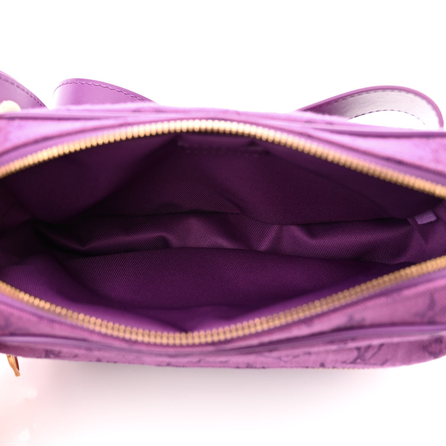 Louis Vuitton Denim Monogram Outdoor Bumbag Purple 5 of 10