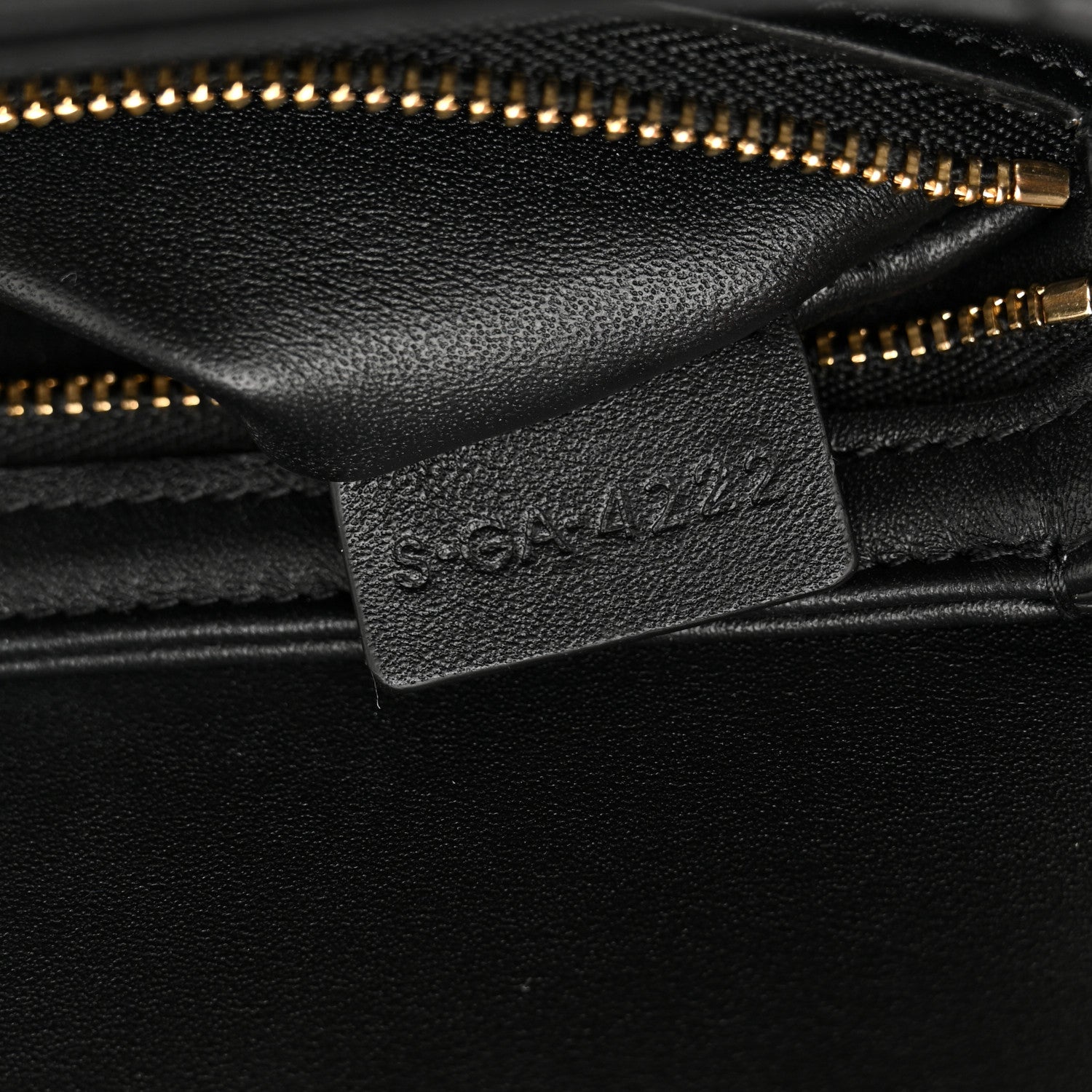 Celine Shiny Calfskin Teen Triomphe Black 8 of 11