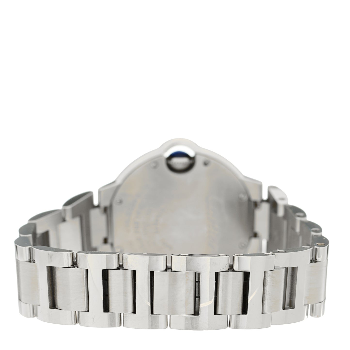 Stainless Steel Diamond Bezel 33mm Ballon Bleu De Cartier Automatic Watch