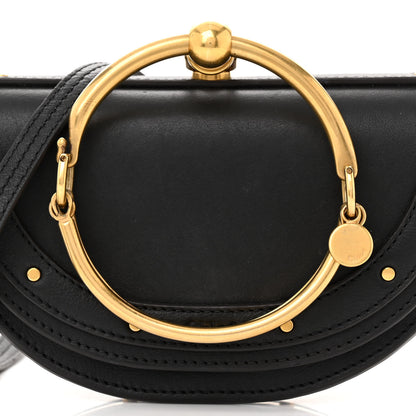 Chloe Calfskin Small Nile Bracelet Minaudiere Bag Black 7 of 9