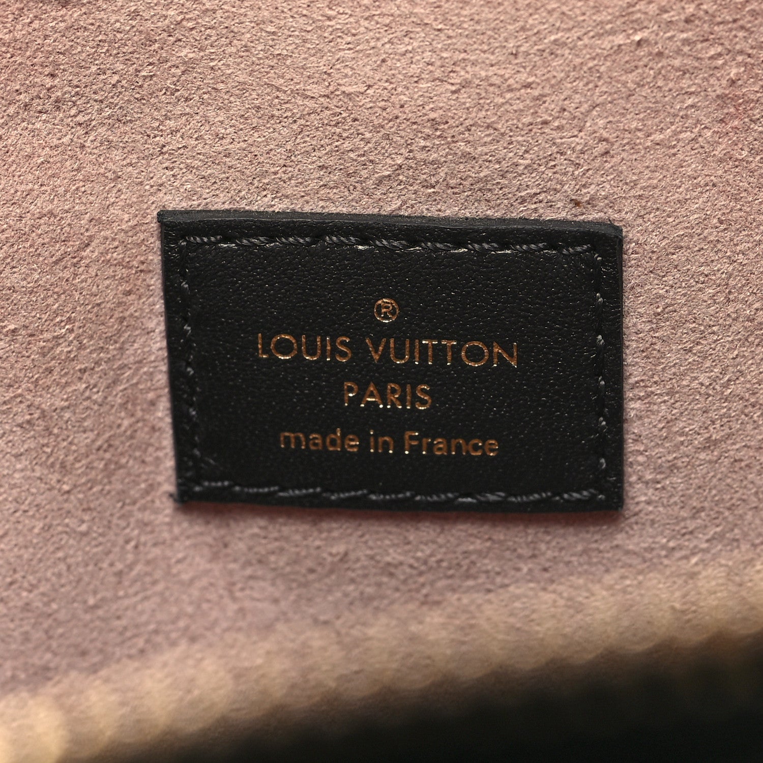 Louis Vuitton Lambskin Embossed Monogram Coussin MM Black 8 of 12