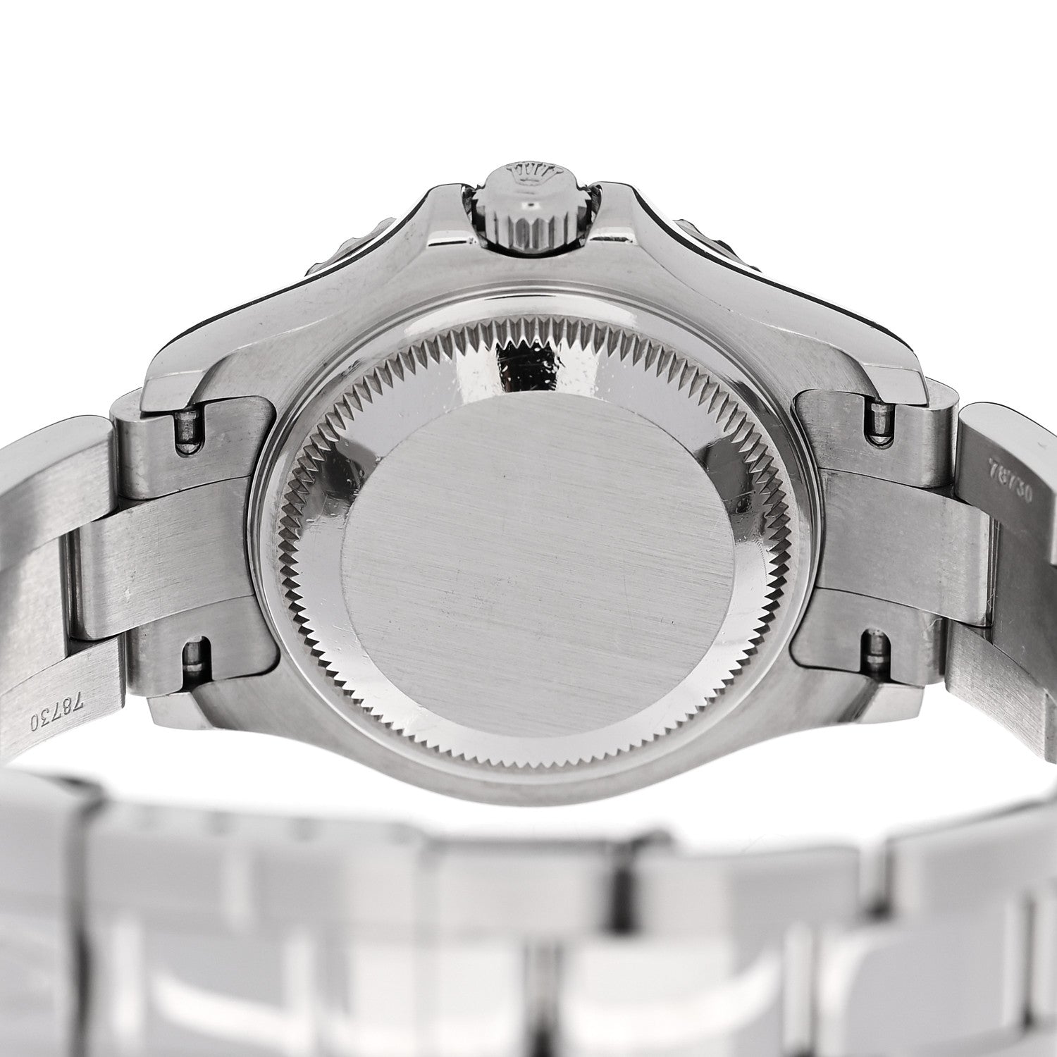 Rolex Stainless Steel Platinum 29mm Yacht-Master Watch Silver 169622 4 of 5