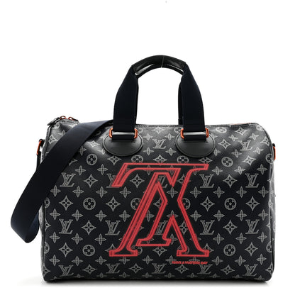 Louis Vuitton Monogram Upside Down Speedy Bandouliere 40 1 of 12