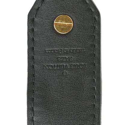 Louis Vuitton Reverse Monogram Bandouliere Shoulder Strap XL Black 4 of 6