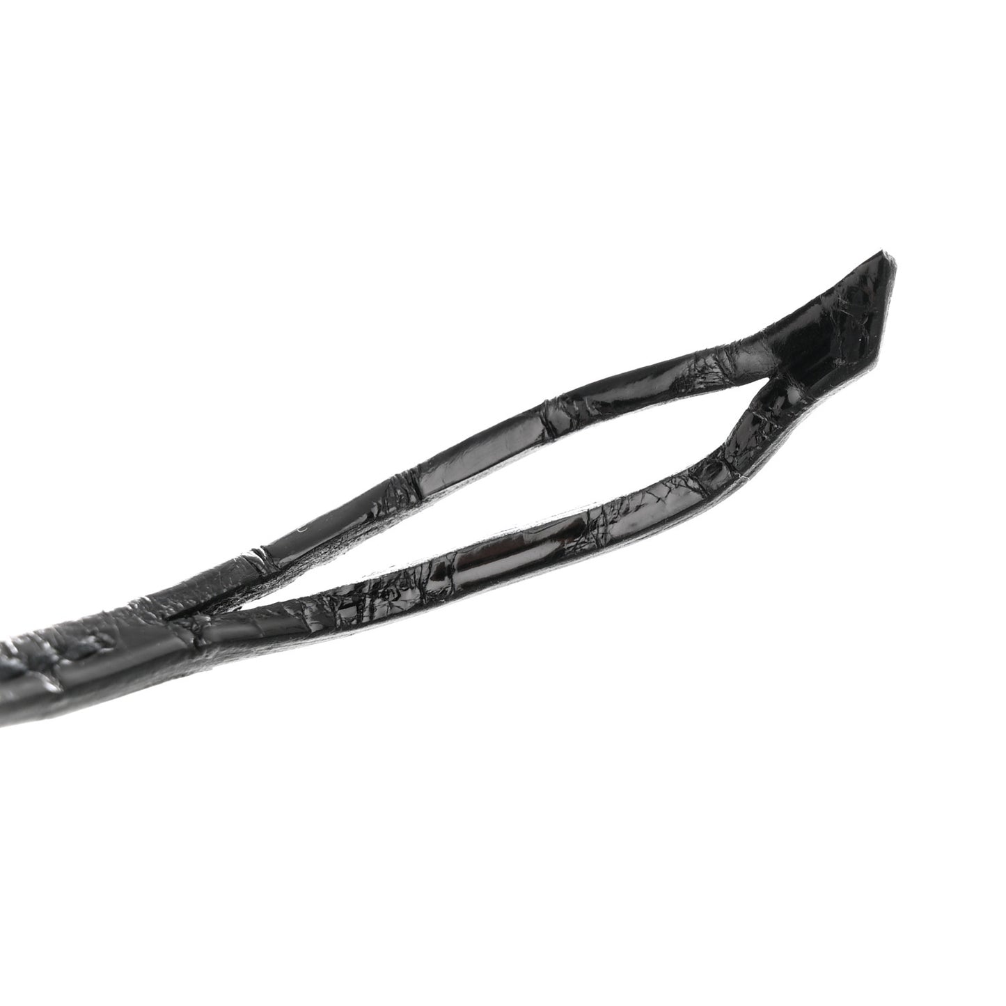 Shiny Porosus Crocodile Birkin 35 Black