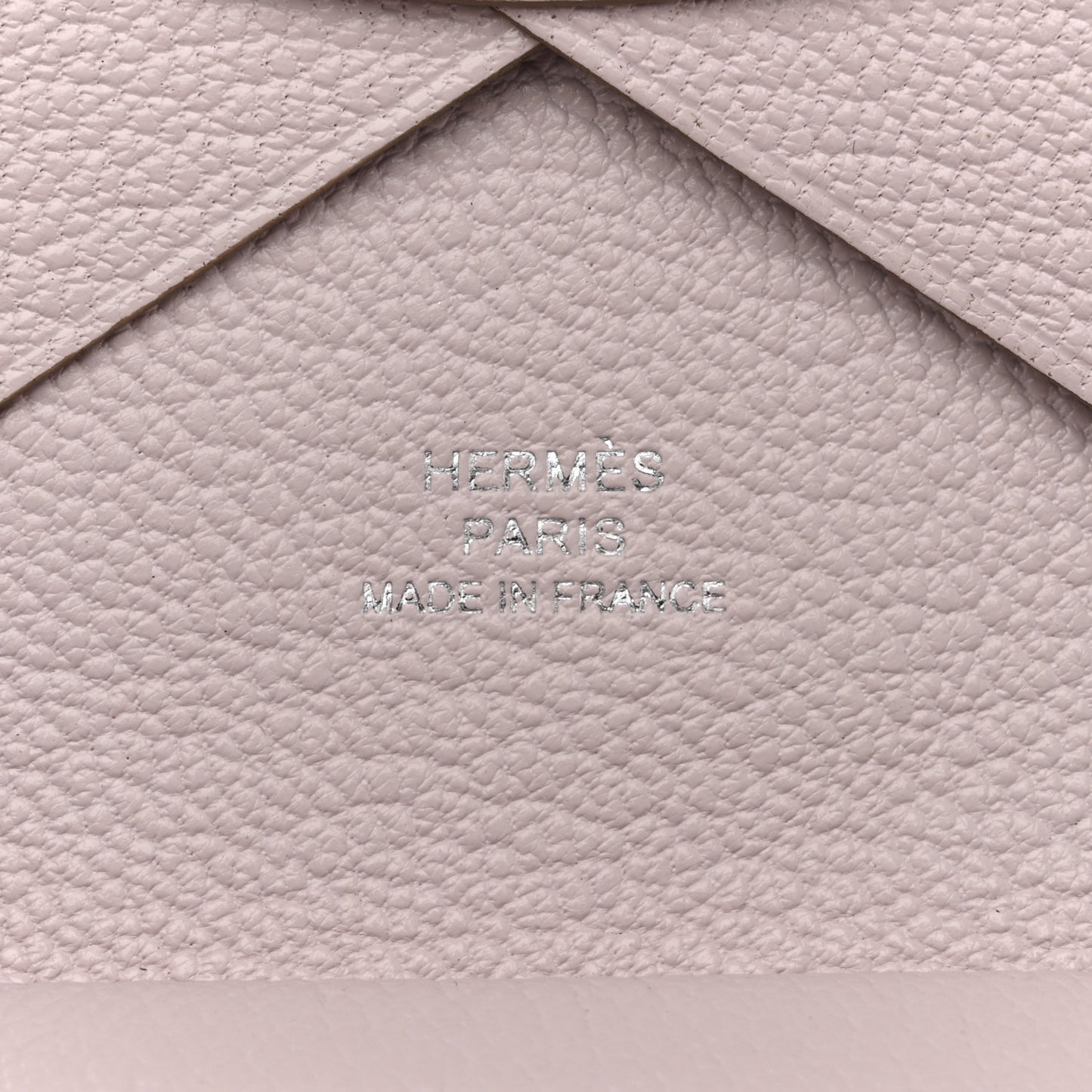 Chevre Mysore Calvi Duo Card Case Mauve Pale