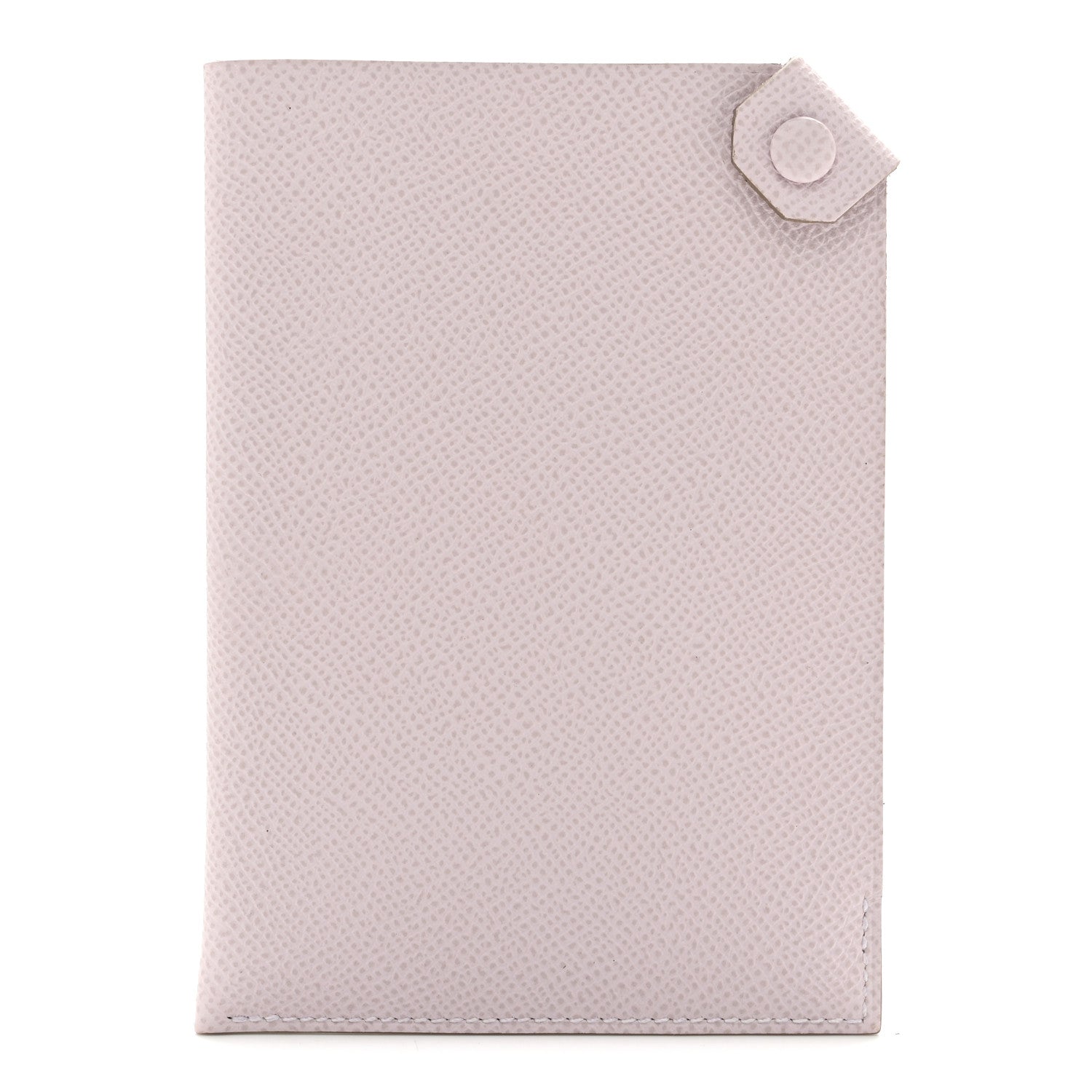 Hermes Epsom Tarmac Passport Holder Mauve Pale 1 of 7
