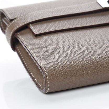 Hermes Epsom Kelly Longue Wallet Etoupe 9 of 11