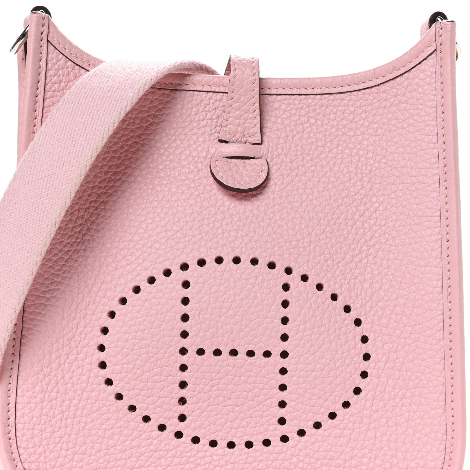 Hermes Taurillon Clemence Evelyne TPM Rose Sakura 8 of 11