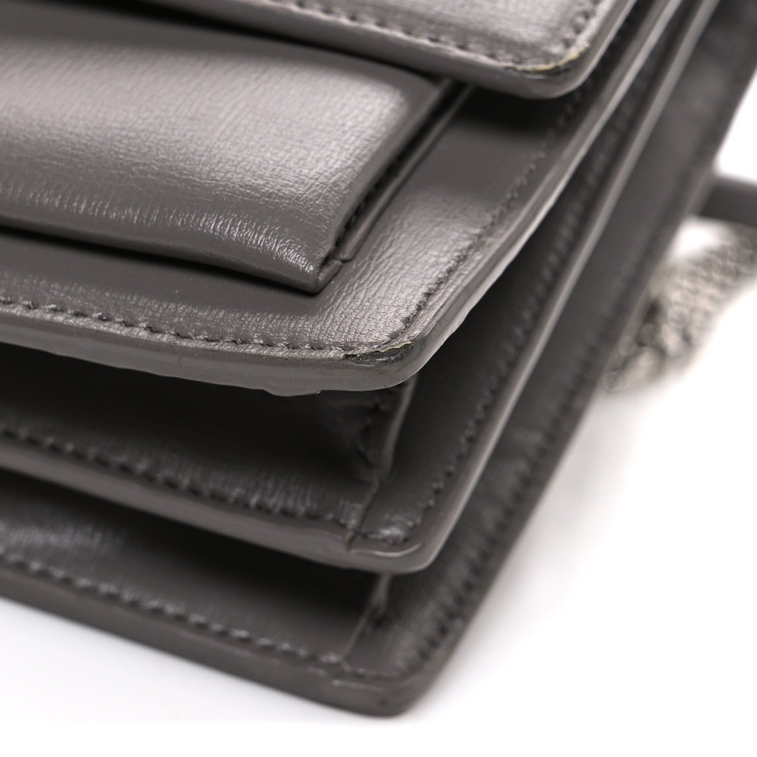 Saint Laurent Calfskin Medium Monogram Sunset Fog 12 of 12