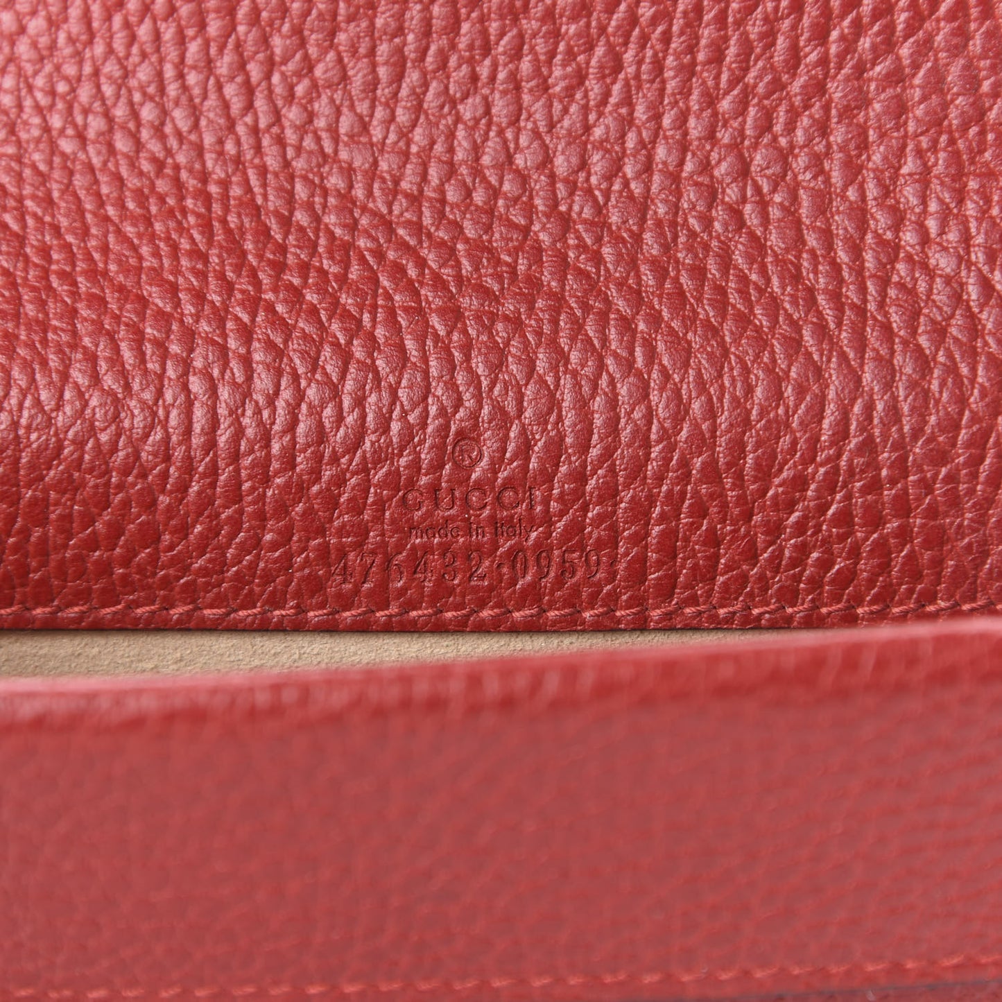 Calfskin Super Mini Dionysus Shoulder Bag Hibiscus Red