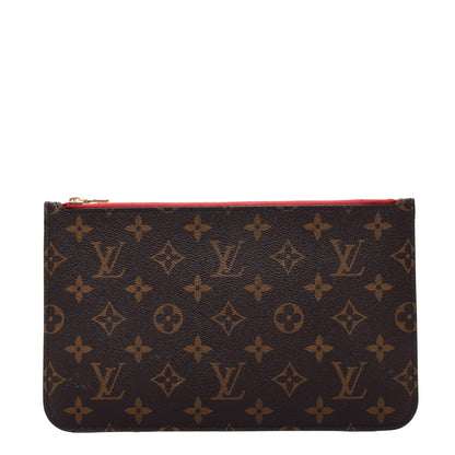 Louis Vuitton Monogram Neverfull MM GM Pochette Cherry 1 of 11