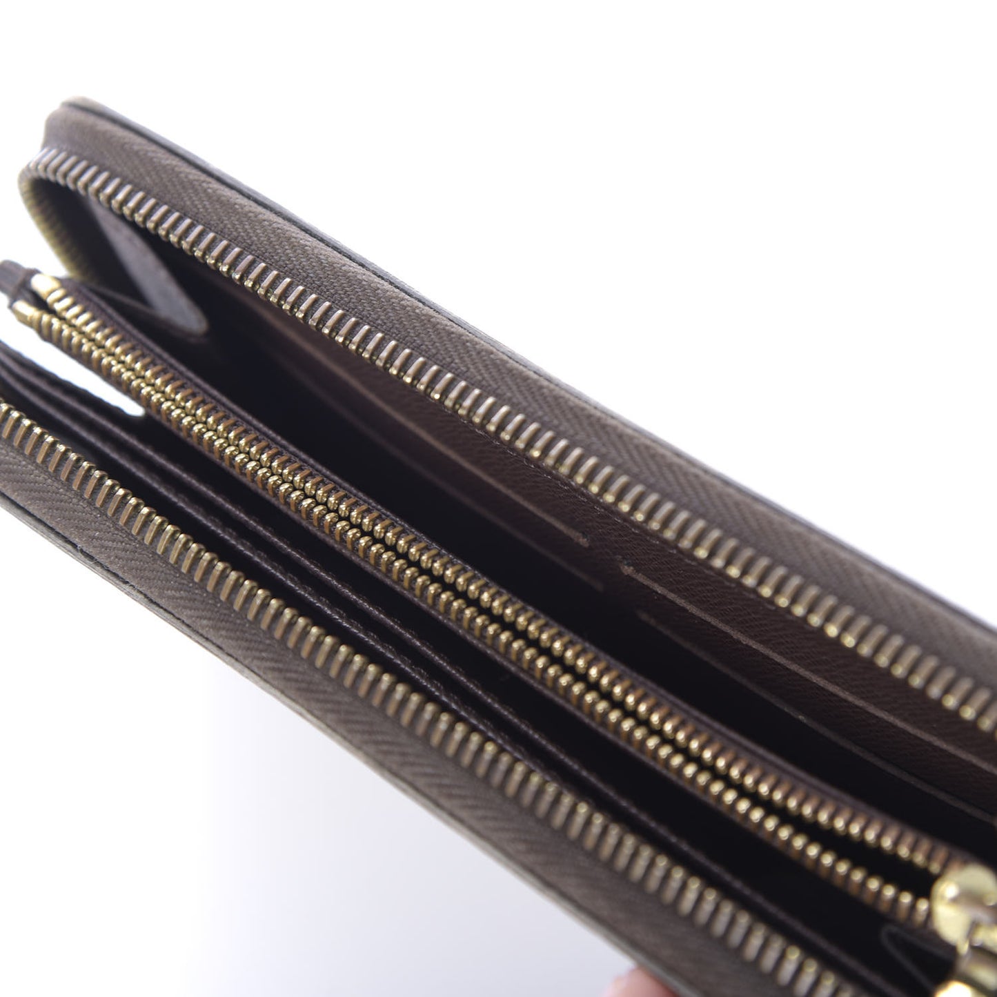 Damier Ebene Zippy Wallet