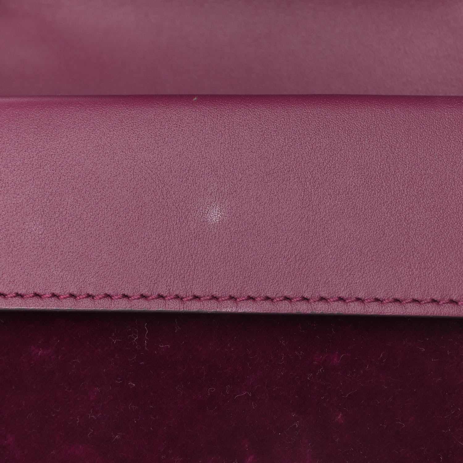 Gucci Velvet Super Mini Dionysus Shoulder Bag Fuchsia Violet Cyclamen 5 of 6