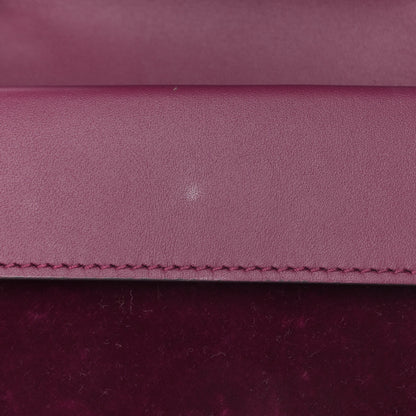 Gucci Velvet Super Mini Dionysus Shoulder Bag Fuchsia Violet Cyclamen 5 of 6