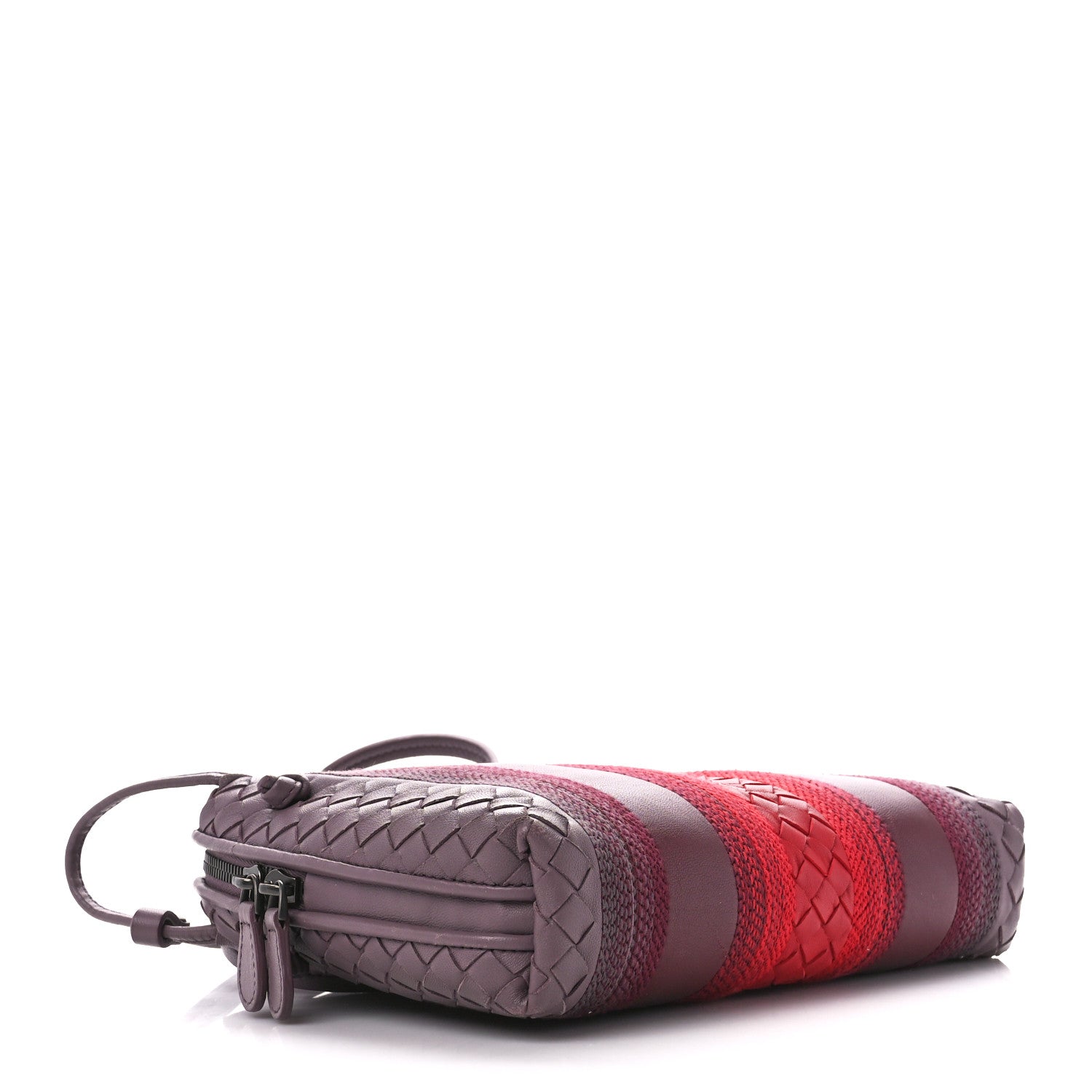 Bottega Veneta Nappa Intrecciato Embroidered Nodini Crossbody Messenger Multicolor 4 of 11
