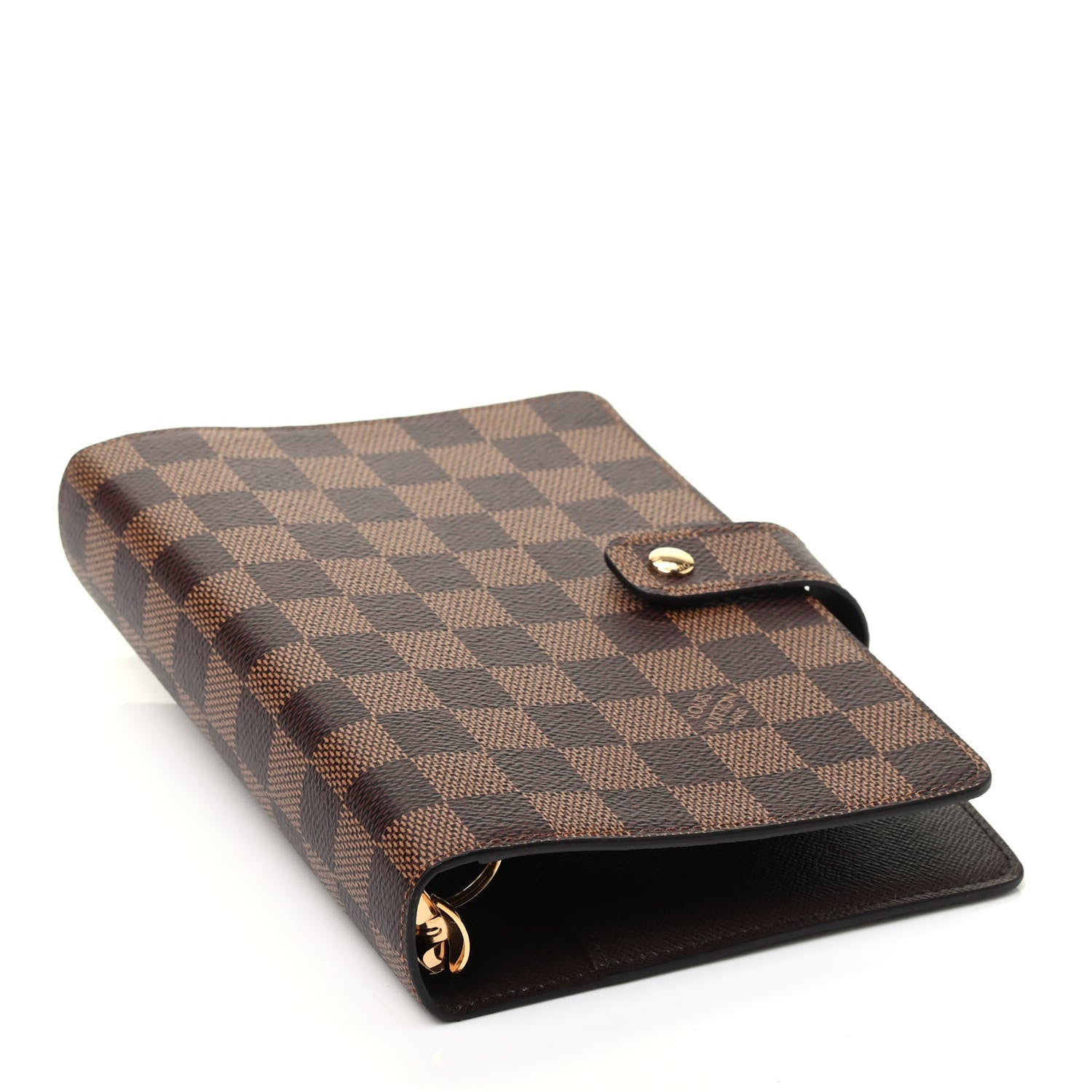 Louis Vuitton Damier Ebene Medium Ring Agenda Cover 4 of 7