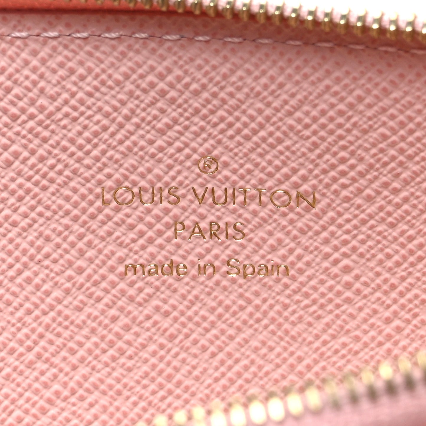 Damier Azur Slim Purse Rose Ballerine
