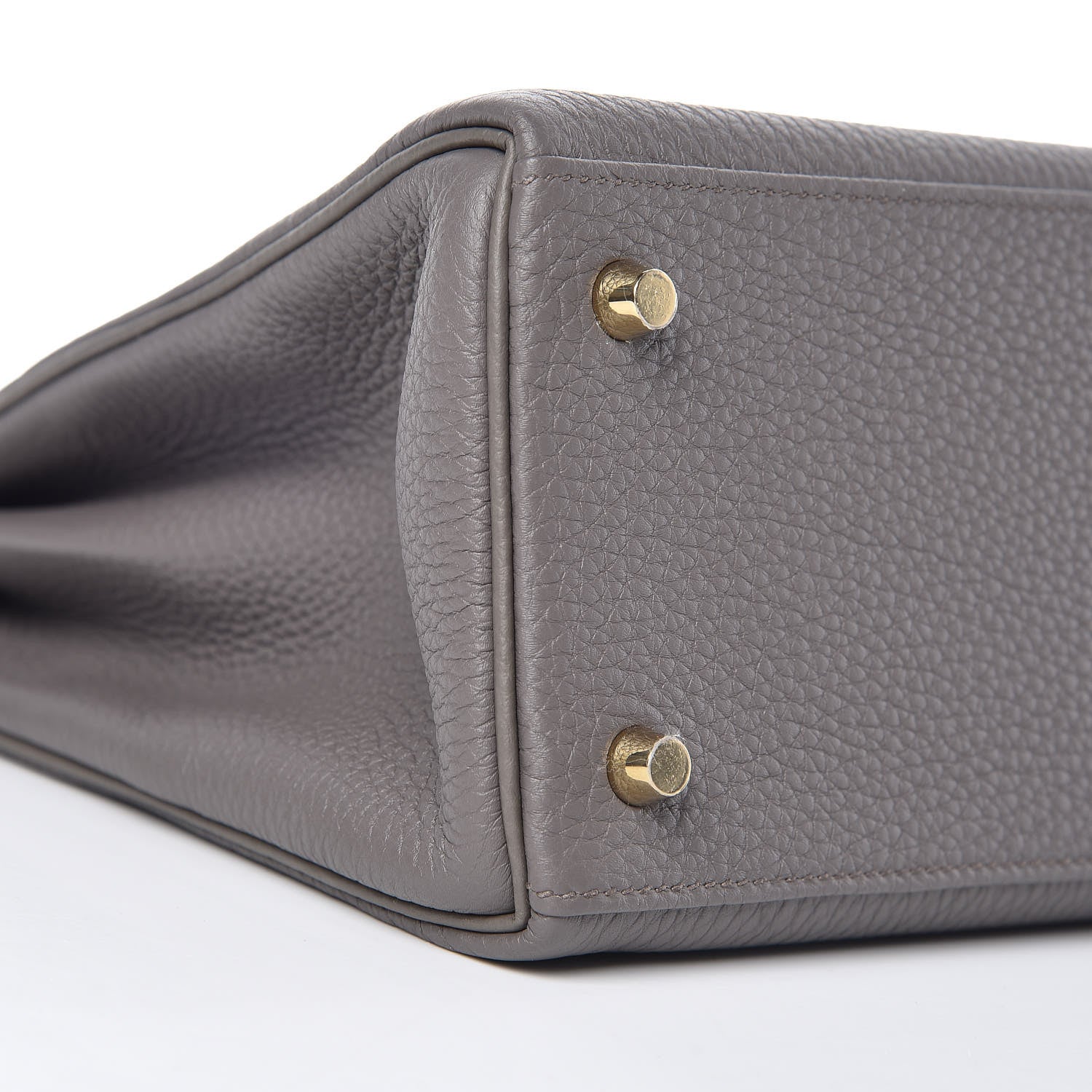 Hermes Togo Kelly Retourne 28 Etain 33 of 38