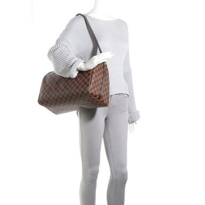 Louis Vuitton Damier Ebene Speedy Bandouliere 35 2 of 8