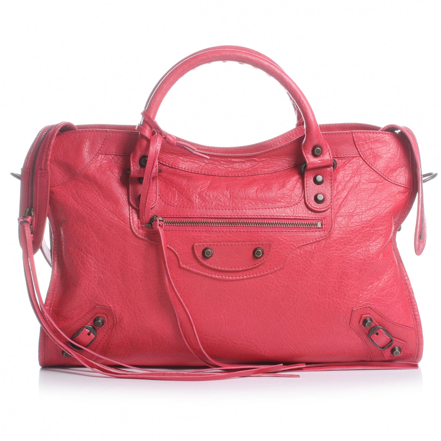 Balenciaga Agneau City Rose Thulian 1 of 7
