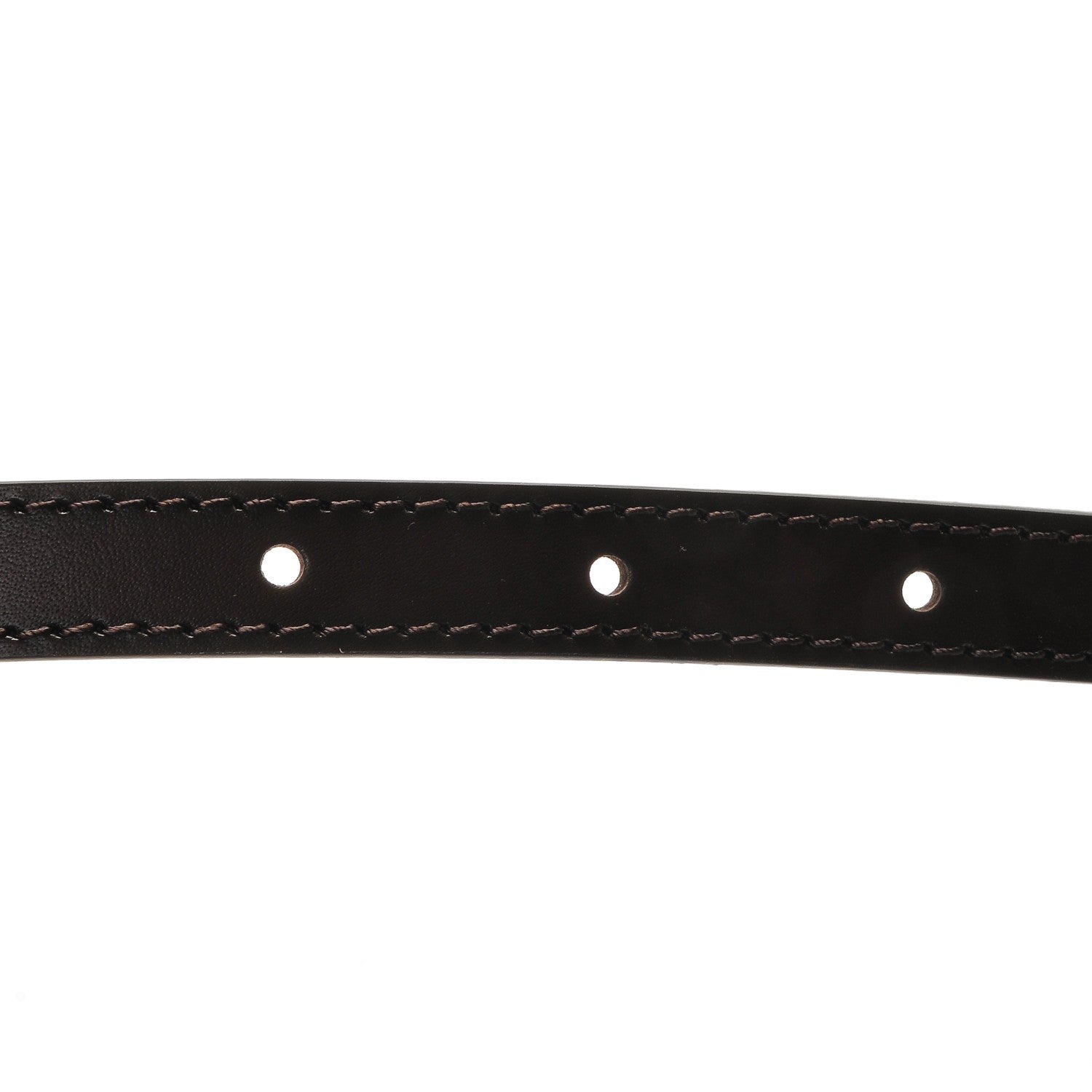 Louis Vuitton Calfskin 16mm Adjustable Shoulder Strap Brown 4 of 5