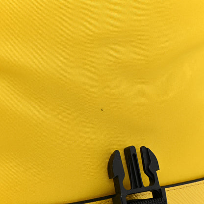 Prada Re-Nylon Saffiano Smartphone Case Crossbody Giallo 9 of 10