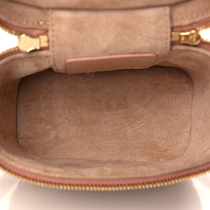 Christian Dior Lambskin Cannage Micro Vanity Case Rose Des Vents 5 of 9
