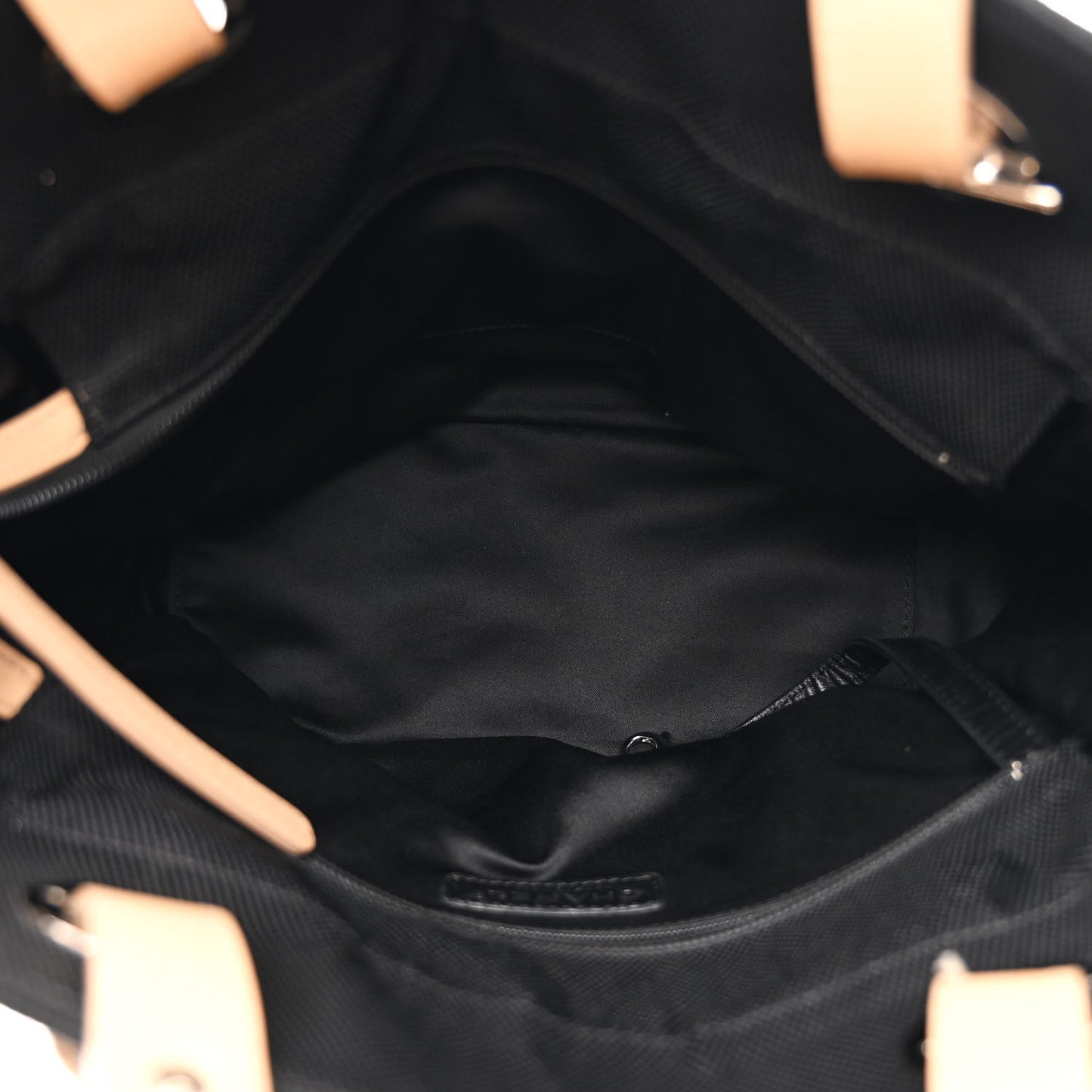 Canvas Paris Biarritz Small Tote White Black
