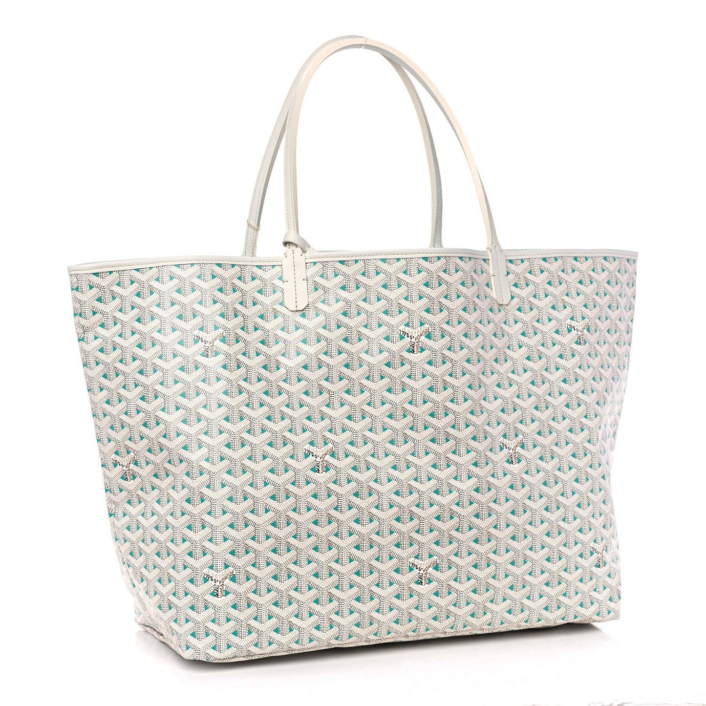 Goyardine Saint Louis Claire Voie GM White Opaline