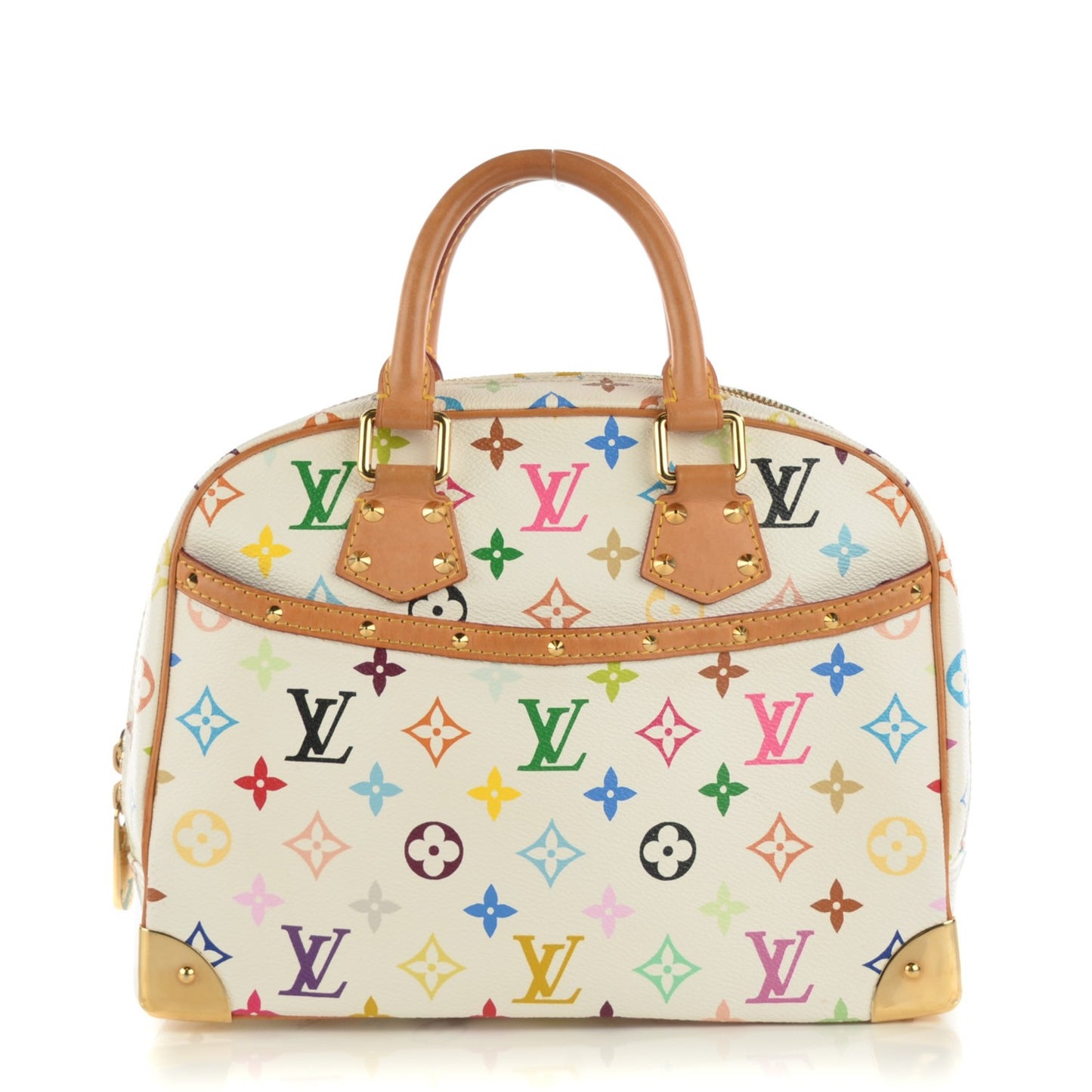 Monogram Multicolor Trouville White