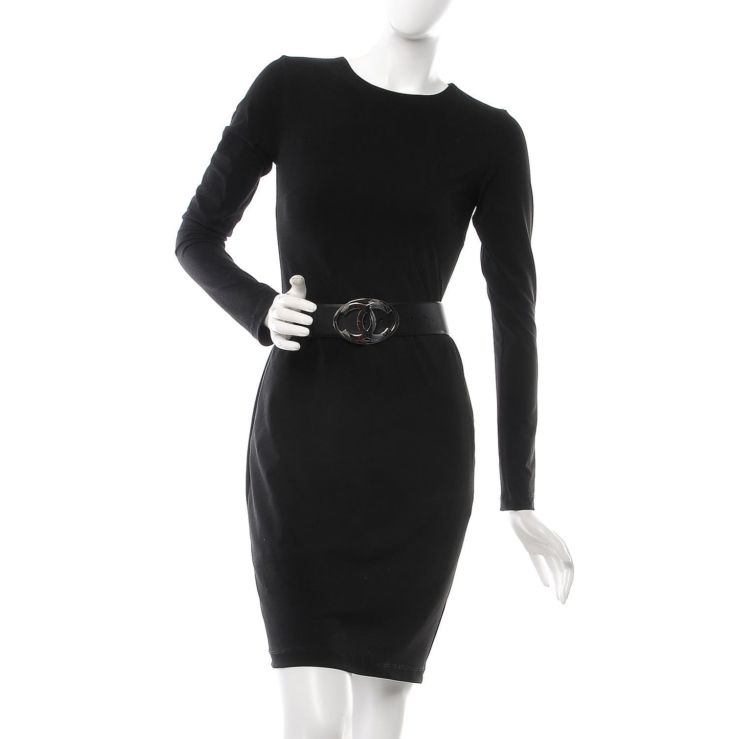 Calfskin CC Belt 90 36 Black