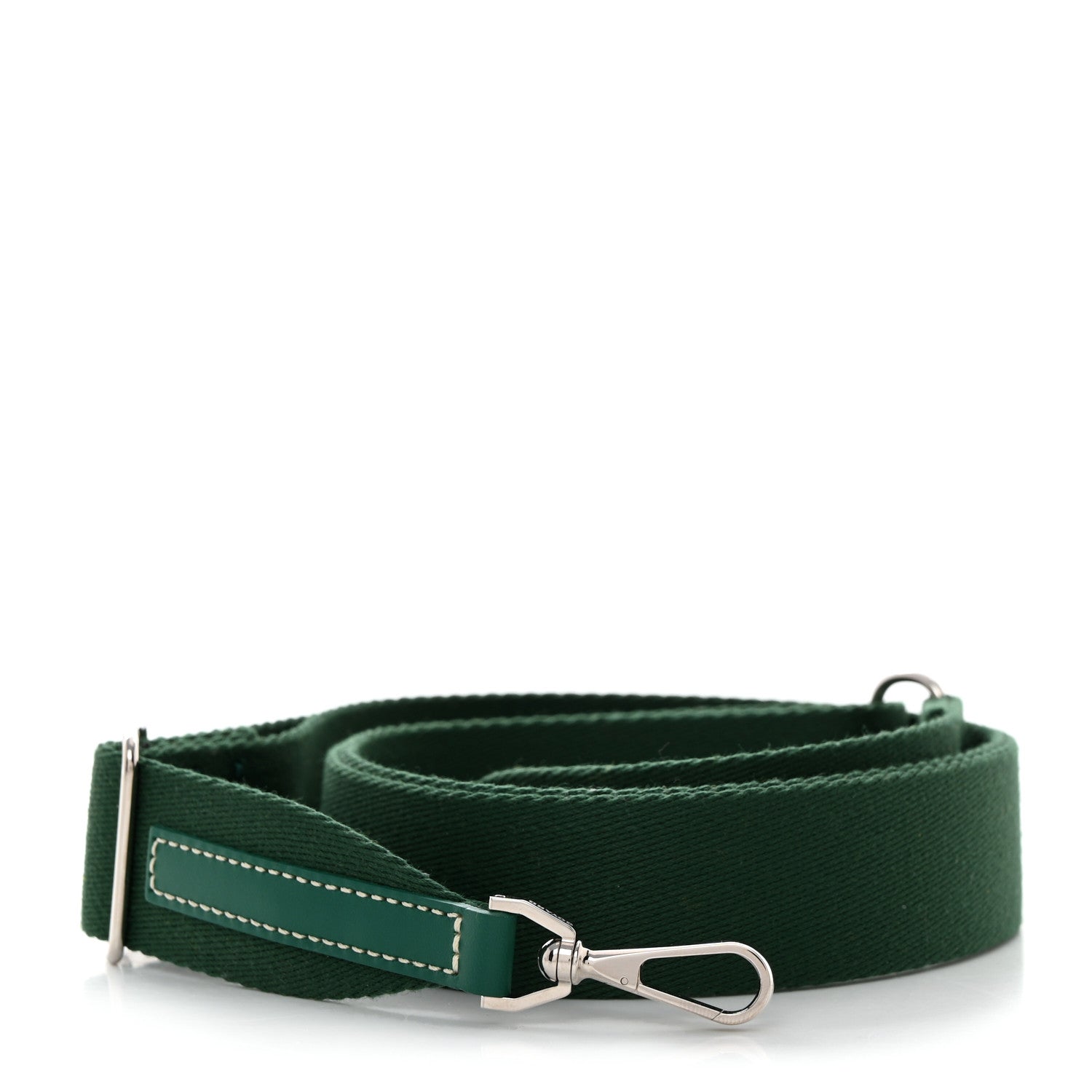 Goyard Canvas Calfskin Adjustable Shoulder Strap Green 1 of 6