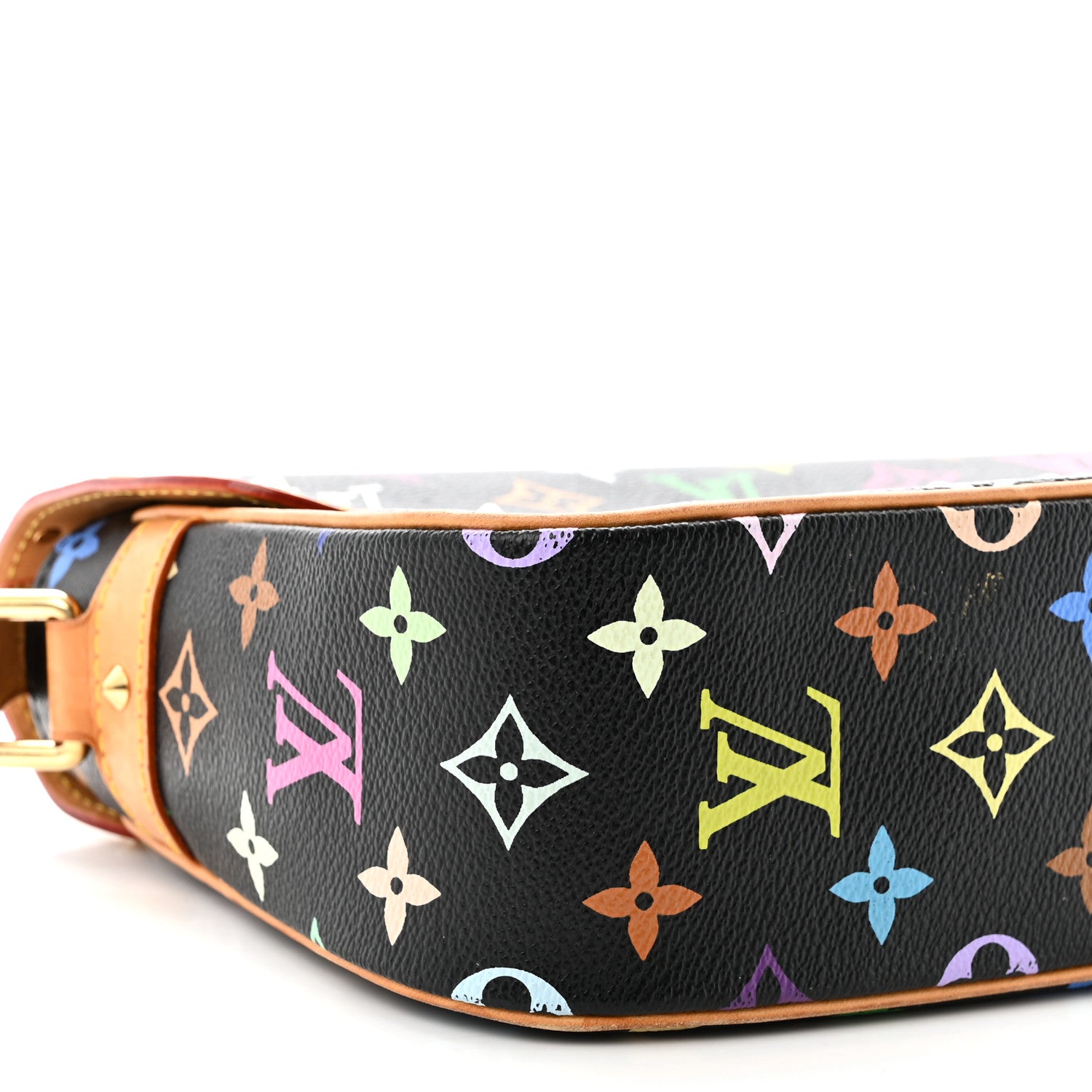 Louis Vuitton Monogram Multicolor Sologne Black 8 of 10