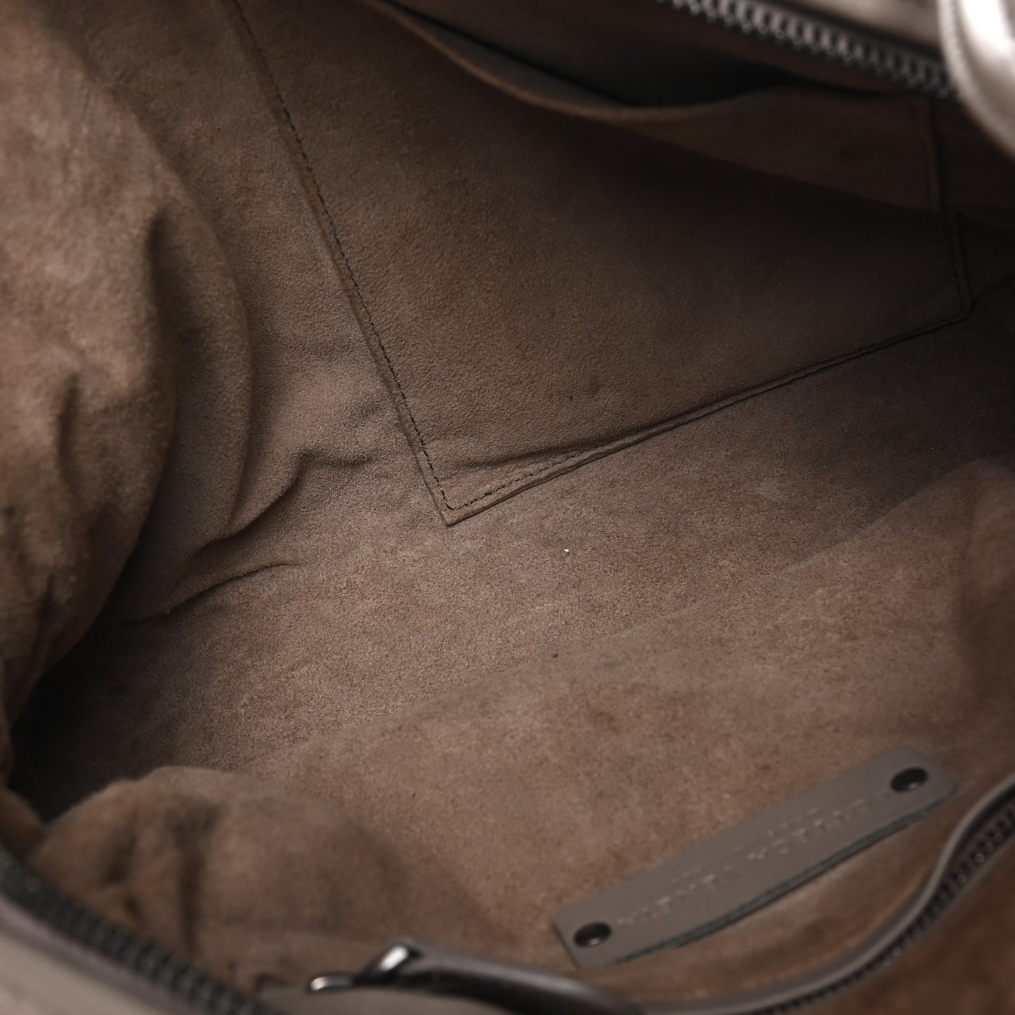 Nappa Intrecciato Nodini Crossbody Messenger Steel