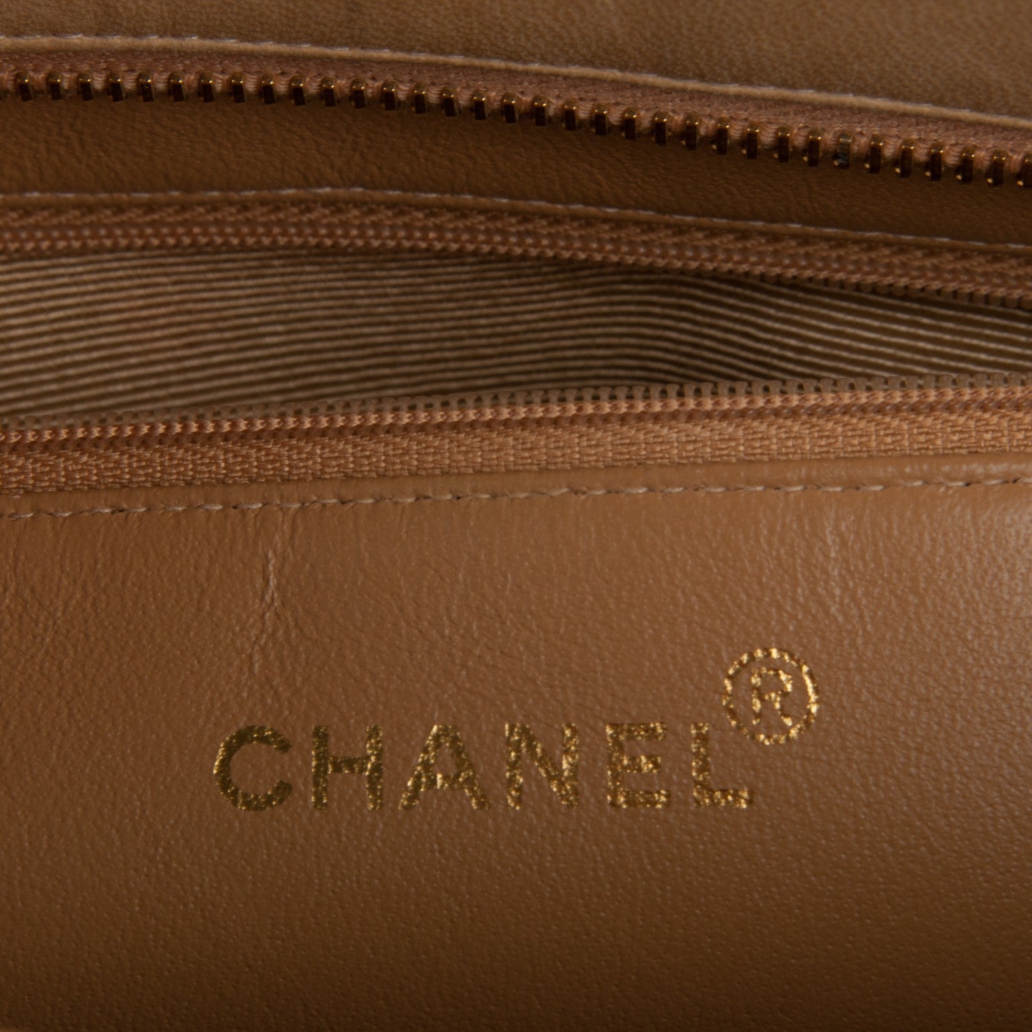Chanel Lambskin Medallion Tote Beige 6 of 8