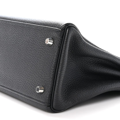 Hermes Togo Kelly Retourne 28 Black 10 of 11