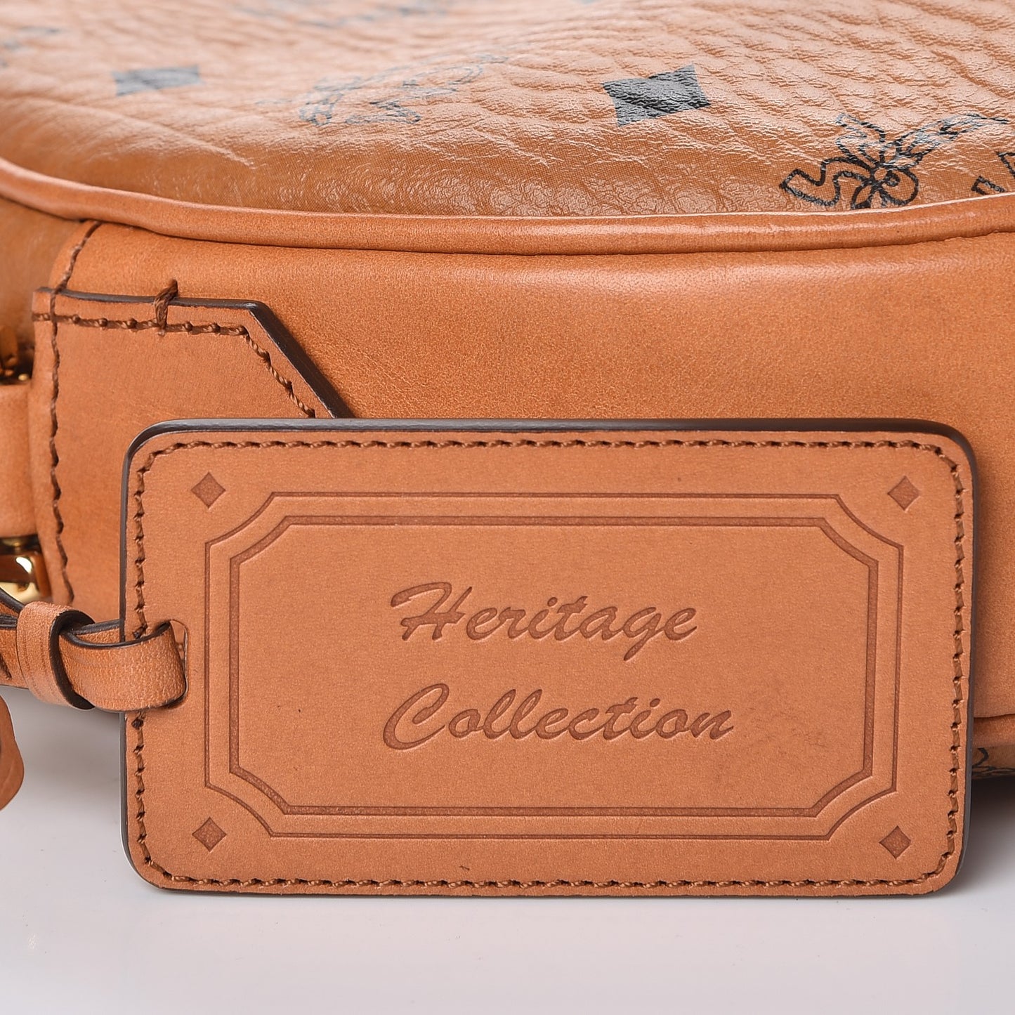 Visetos Medium Heritage Tambourine Cognac