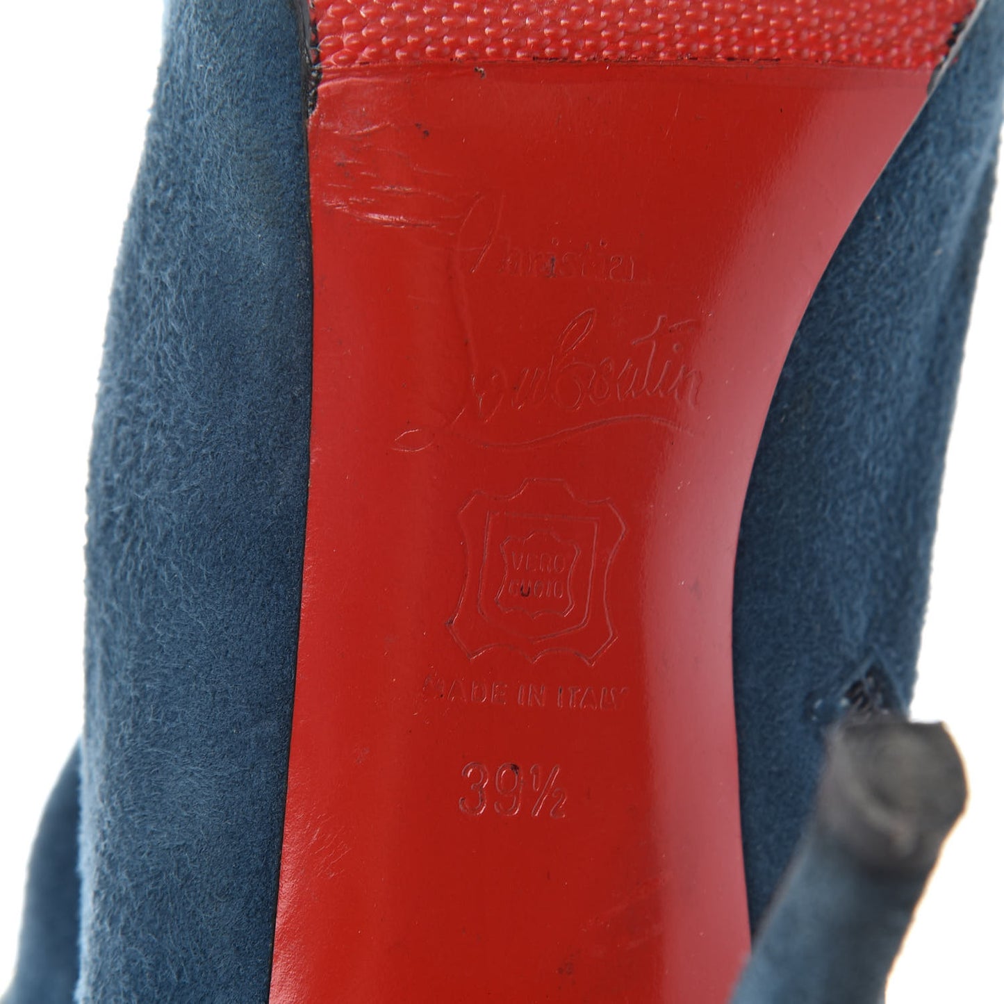 Suede Trottinette 140 Ankle Boots 39.5 Blue