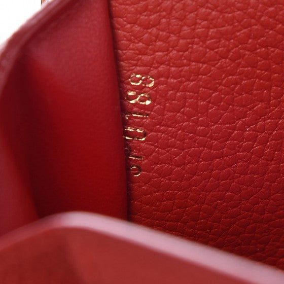 Louis Vuitton Empreinte Victorine Wallet Cherry 7 of 7