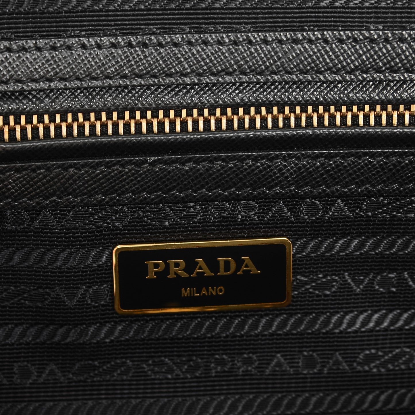 Saffiano Lux Bowler Black