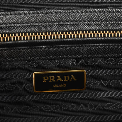 Prada Saffiano Lux Bowler Black 6 of 7