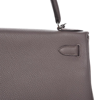 Hermes Togo Kelly Retourne 28 Etain 10 of 34