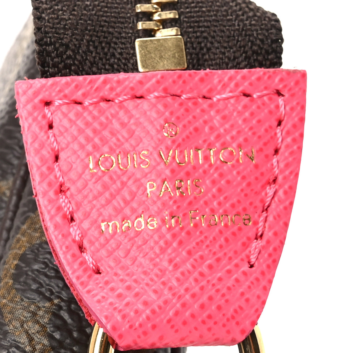 Monogram 2023 Christmas Animation Sailing Pochette Accessories Dragon Fruit Pink