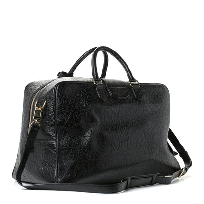 Louis Vuitton Cuir Indra Duffle Bag Black 3 of 15