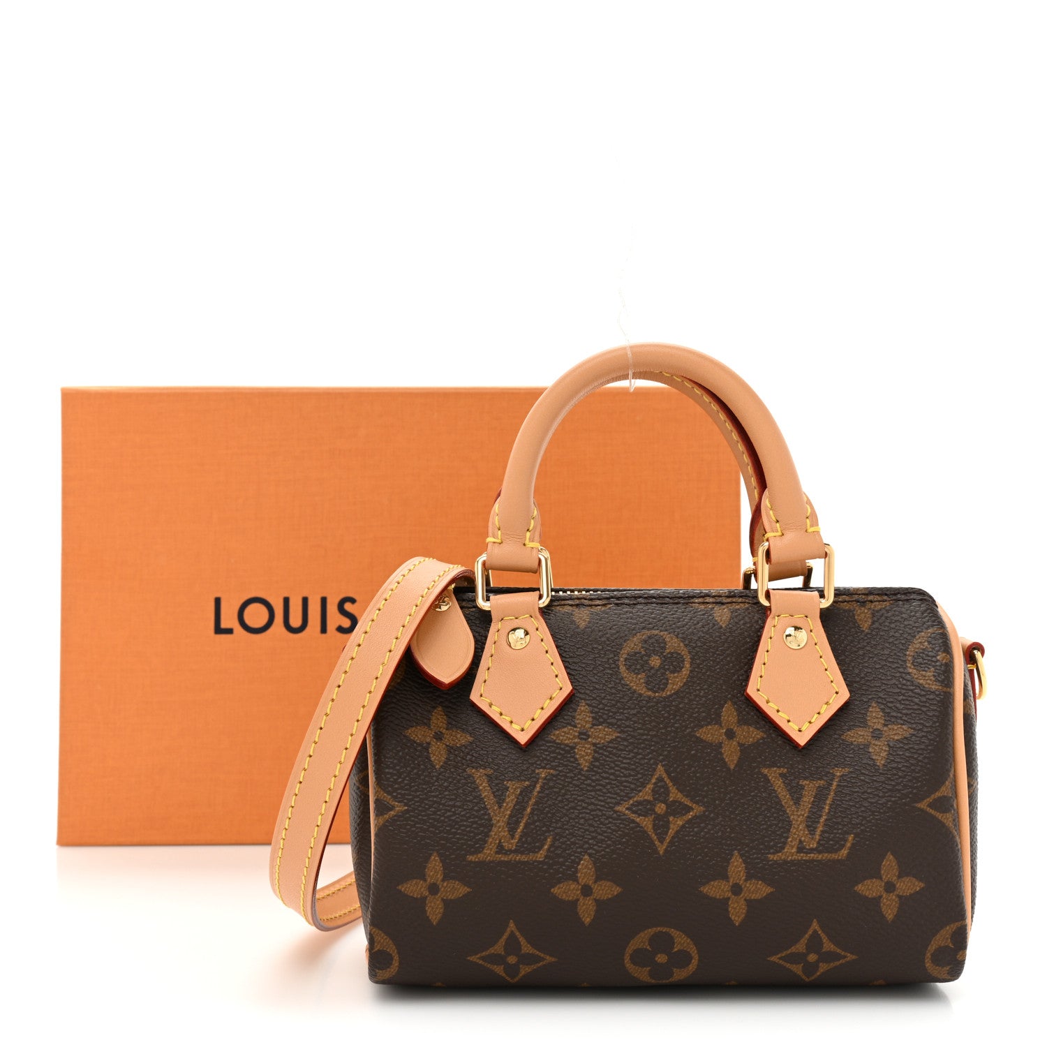 Louis Vuitton Monogram Nano Speedy Bandouliere 10 of 10