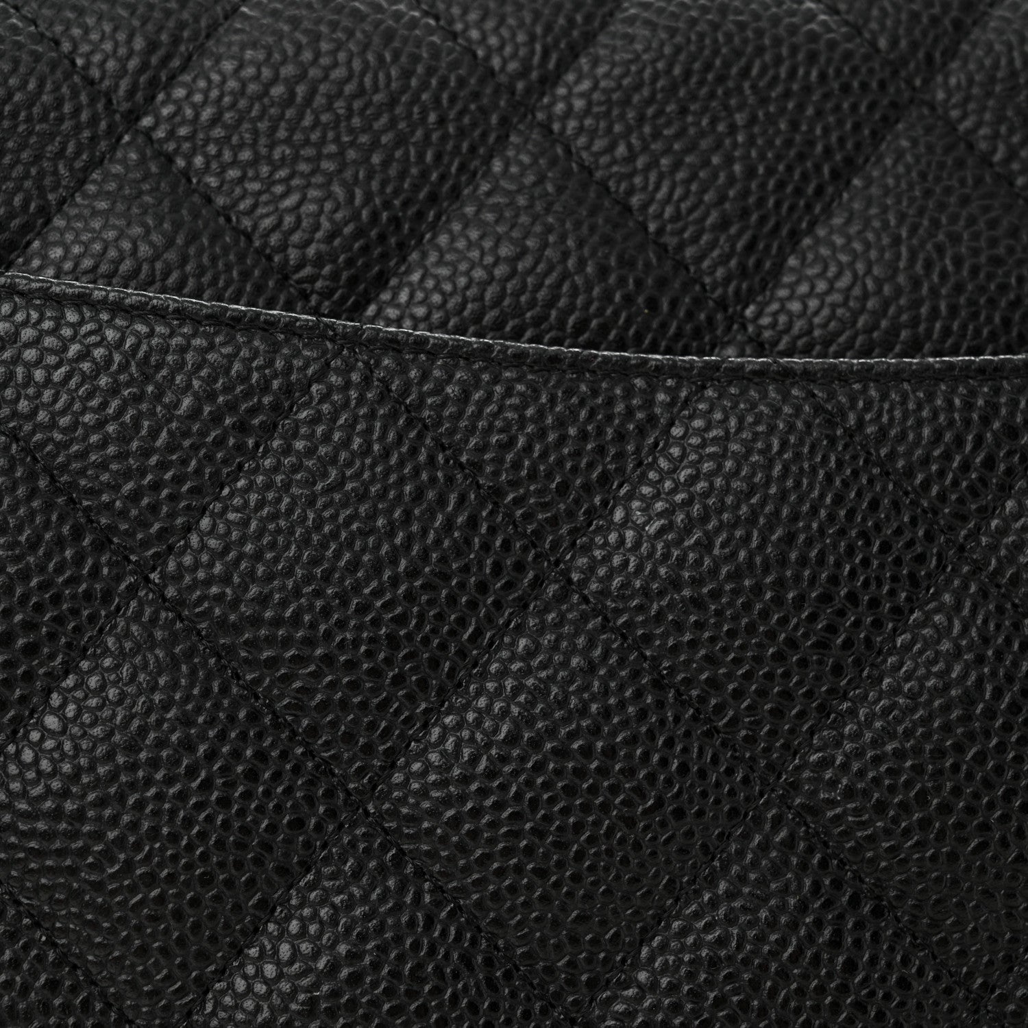 Chanel Caviar Quilted Jumbo Double Flap Black 16 of 18