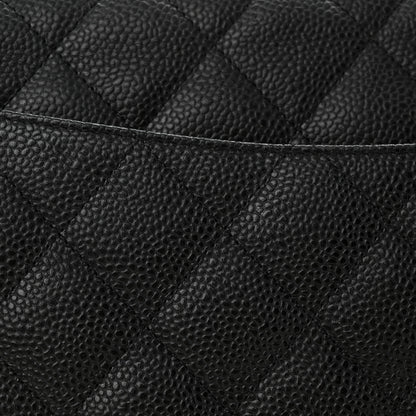 Chanel Caviar Quilted Jumbo Double Flap Black 16 of 18