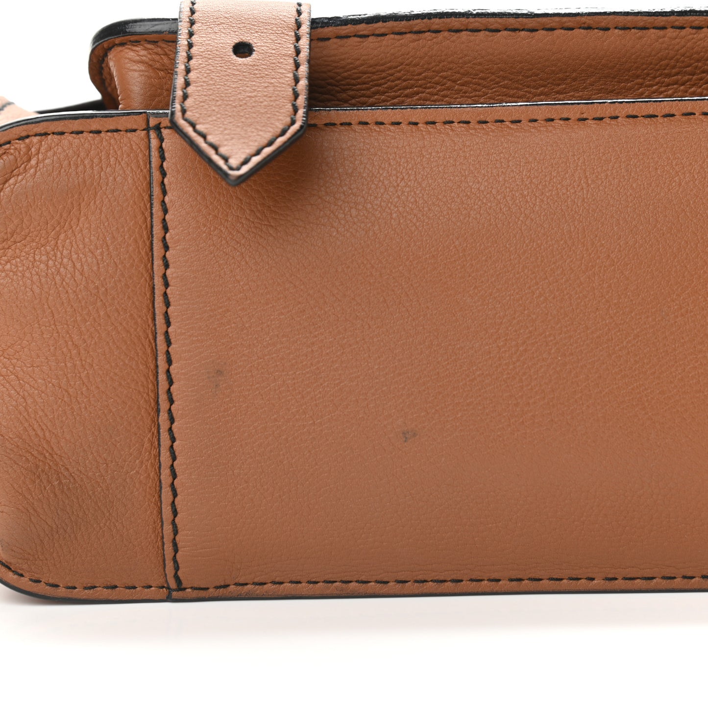 Soft Grainy Calfskin Tiny PS1 Satchel Sienna